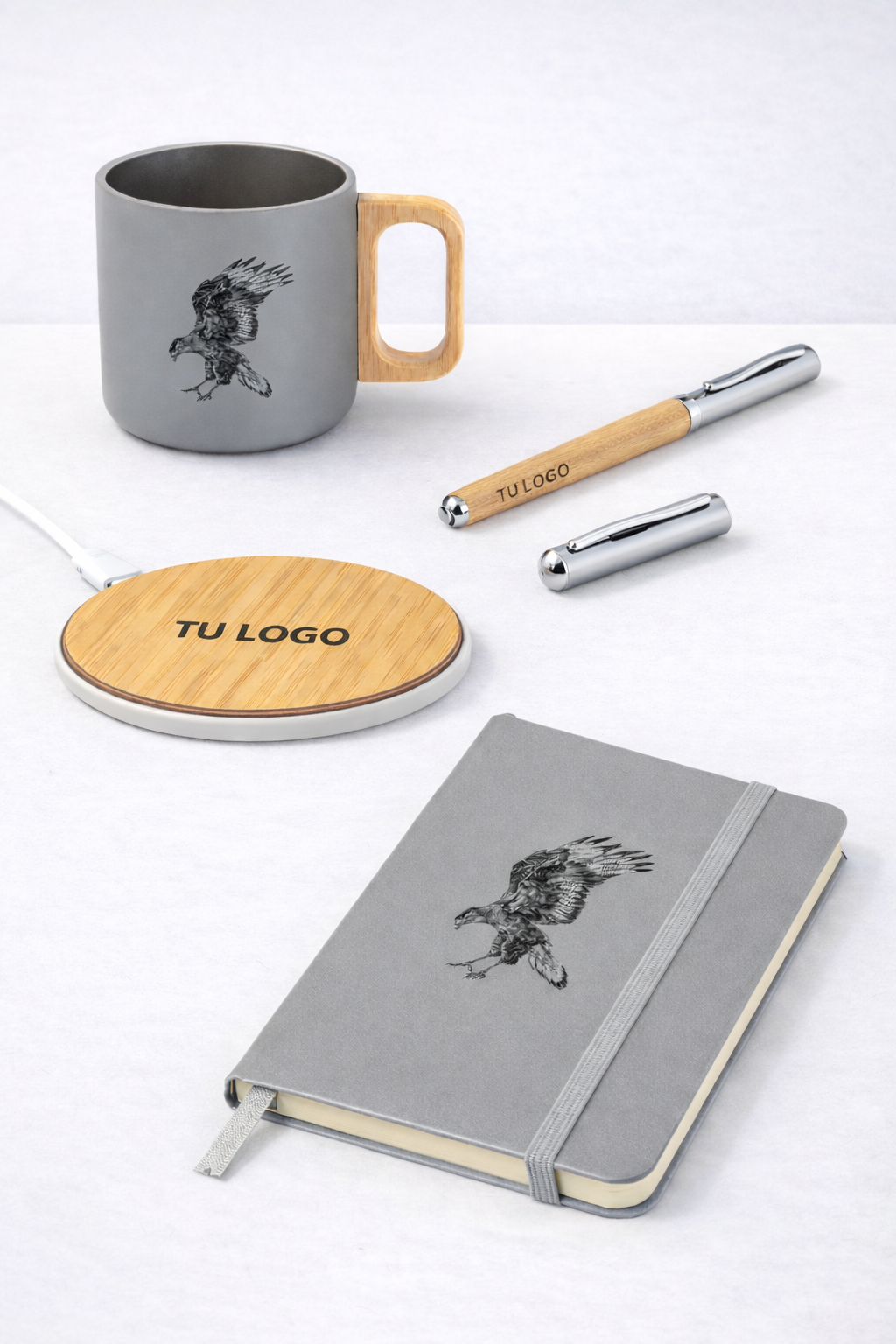 KIT GRIS Y BAMBÚ
